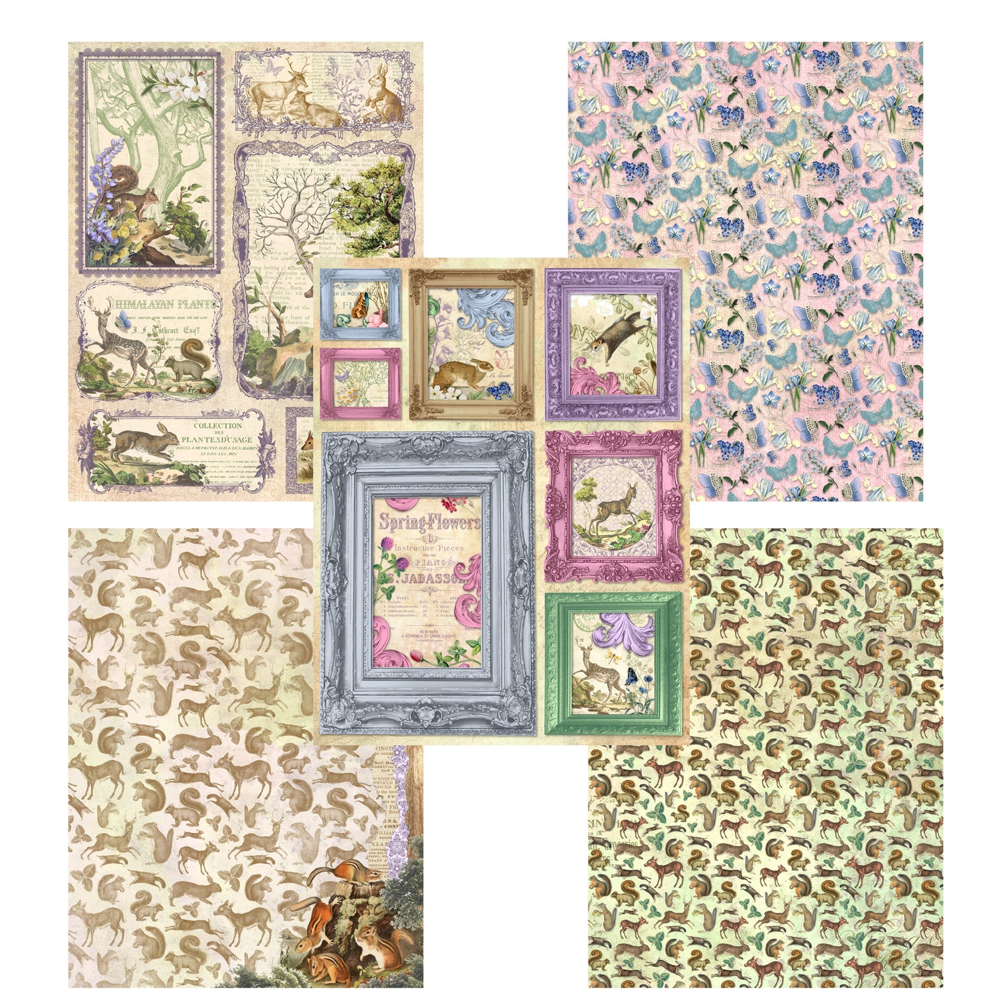 Spring Forest Paper Pack - 7703