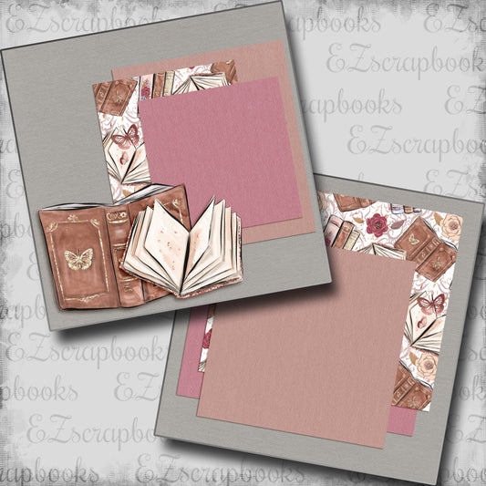 Love Reading NPM - 5487 - EZscrapbooks Scrapbook Layouts Other