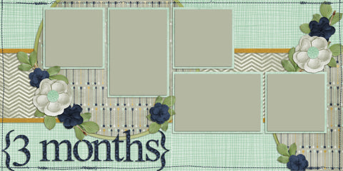 Months of the Year - 12 Double Page Layouts – EZscrapbooks