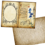 Mega Botanical Junk Journal DIY - 7089 - EZscrapbooks Scrapbook Layouts Journals