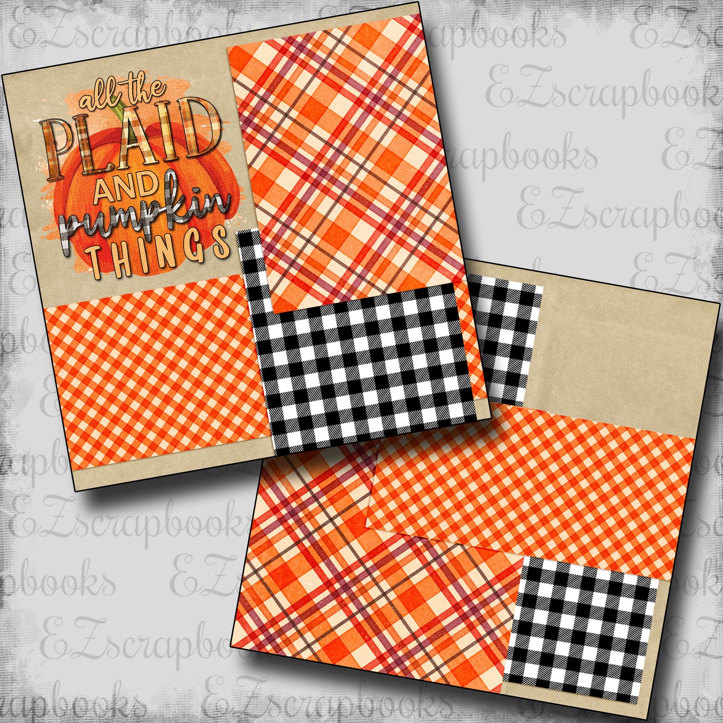 Plaid and Pumpkins NPM - 5631