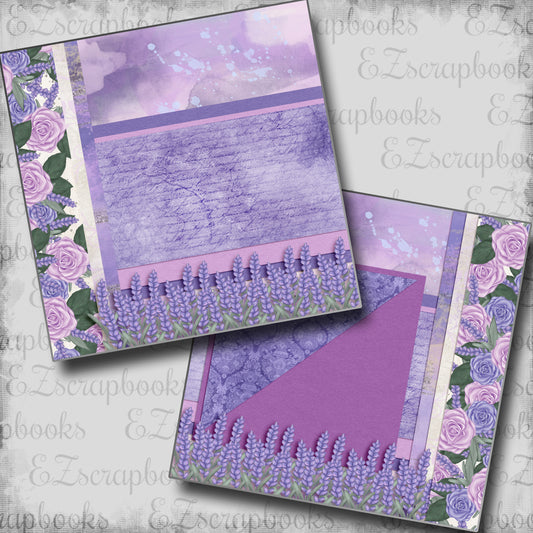 Rows of Lavender NPM - 6541