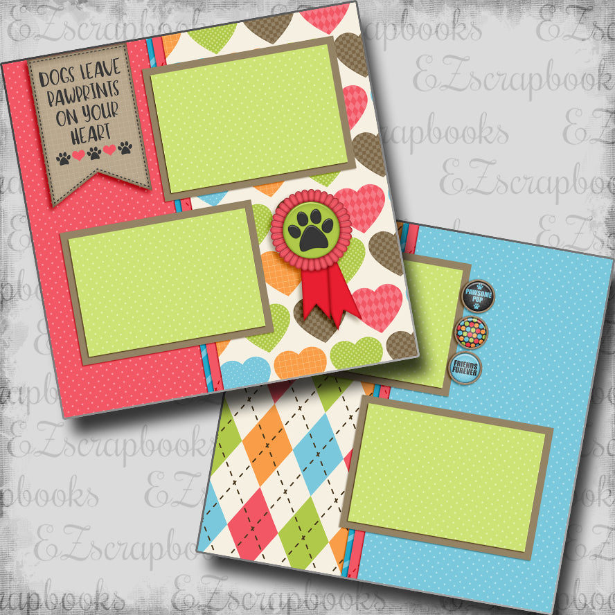 Paw Prints on Your Heart Dog - 6380