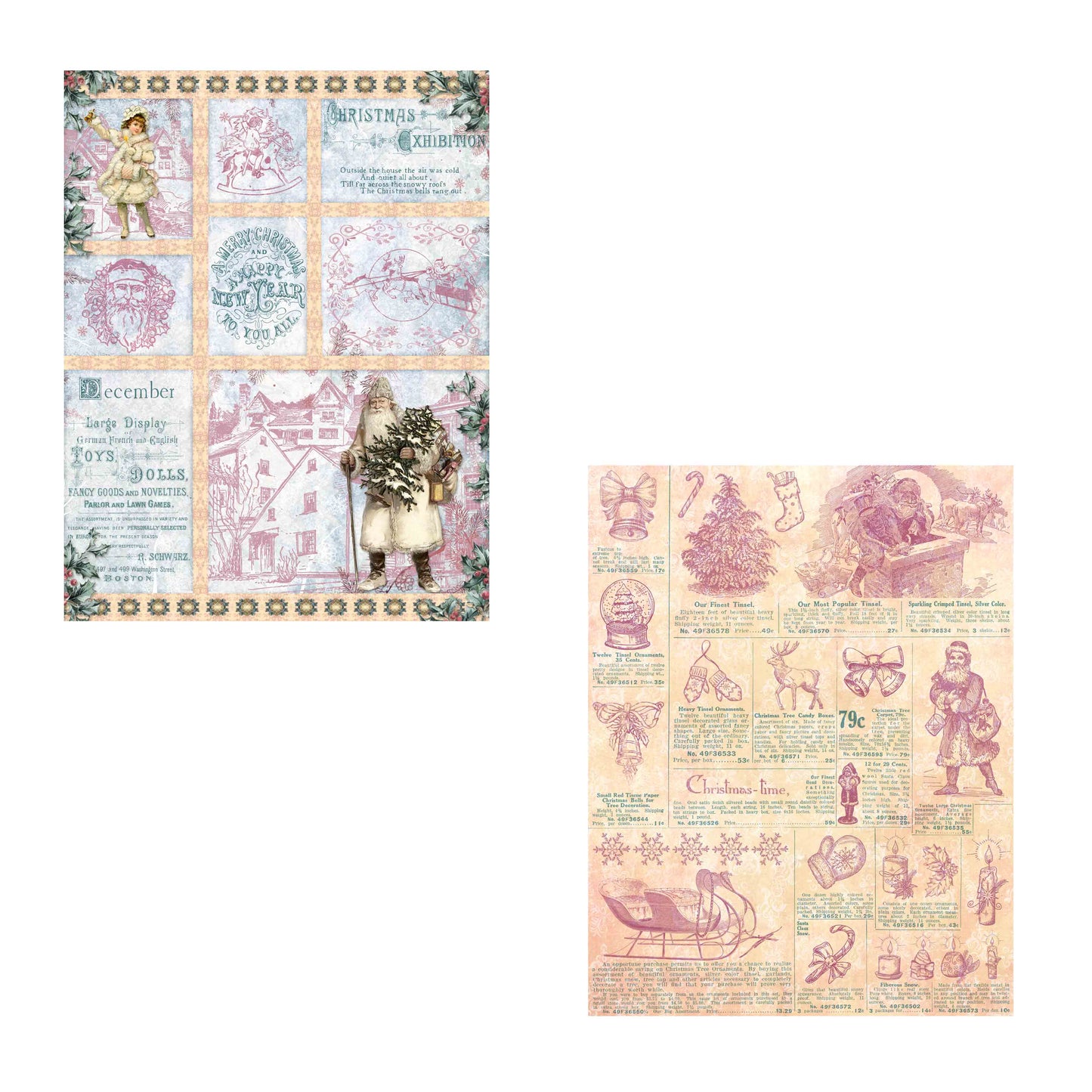 Christmas in Pink Mega Paper Pack - 7619