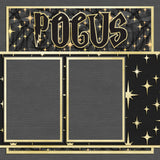 Hocus Pocus - 5332 - EZscrapbooks Scrapbook Layouts Halloween