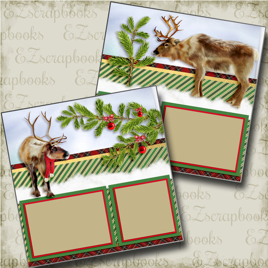 Christmas Beasts - 4104 - EZscrapbooks Scrapbook Layouts Christmas