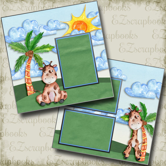 Summer Cutie - 4862 - EZscrapbooks Scrapbook Layouts Beach - Tropical, Swimming - Pool