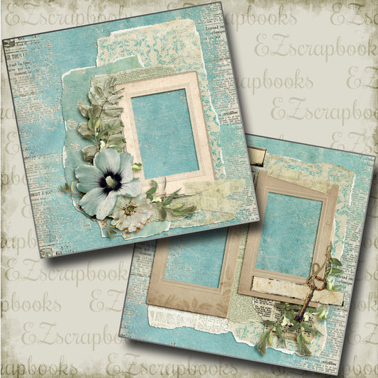 Beautiful Memory - 4588 - EZscrapbooks Scrapbook Layouts Grandmother, Heritage, Other
