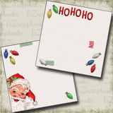 HoHoHo Santa NPM - 4479 - EZscrapbooks Scrapbook Layouts Christmas