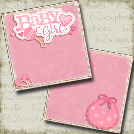 Baby Girl NPM - 4037 - EZscrapbooks Scrapbook Layouts Baby, Baby - Toddler