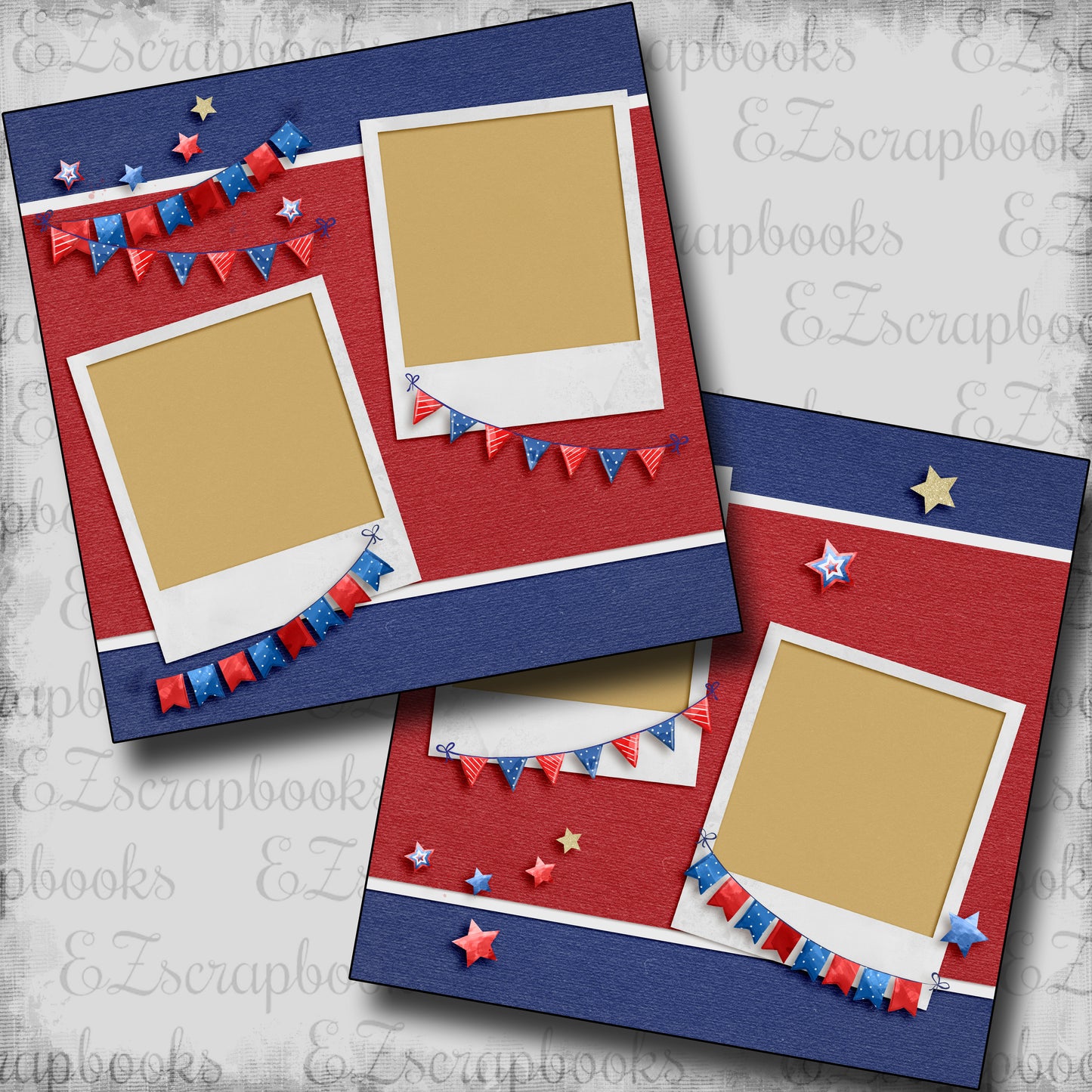 Patriotic Banners - 6066