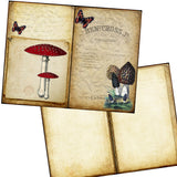 Mega Botanical Junk Journal DIY - 7089 - EZscrapbooks Scrapbook Layouts Journals