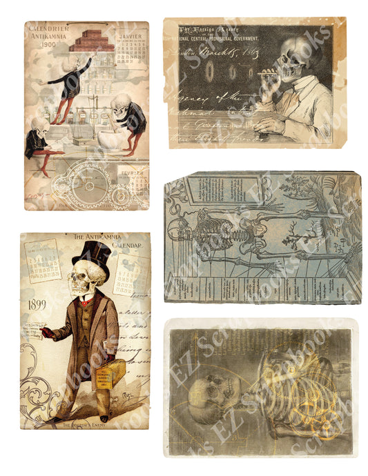 Steampunk Halloween Embellishments 1 - 9481 - EZscrapbooks Scrapbook Layouts Halloween, Steampunk