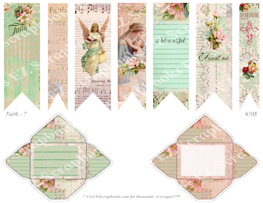 Faith - Embellishments - 7 - 9705 - EZscrapbooks Scrapbook Layouts Faith - Religious