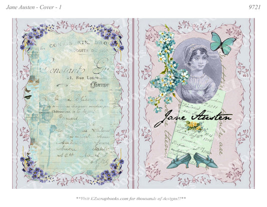 Jane Austen - Embellishments - 1 - 9721