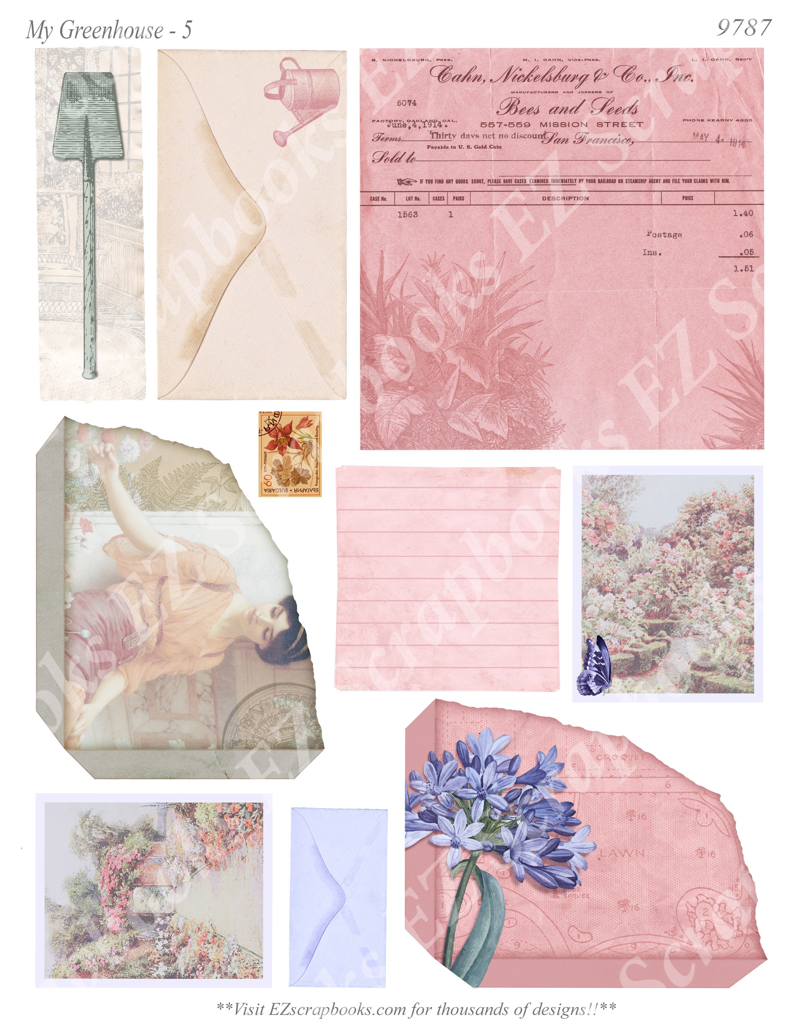 My Greenhouse 5 - 9787 – EZscrapbooks