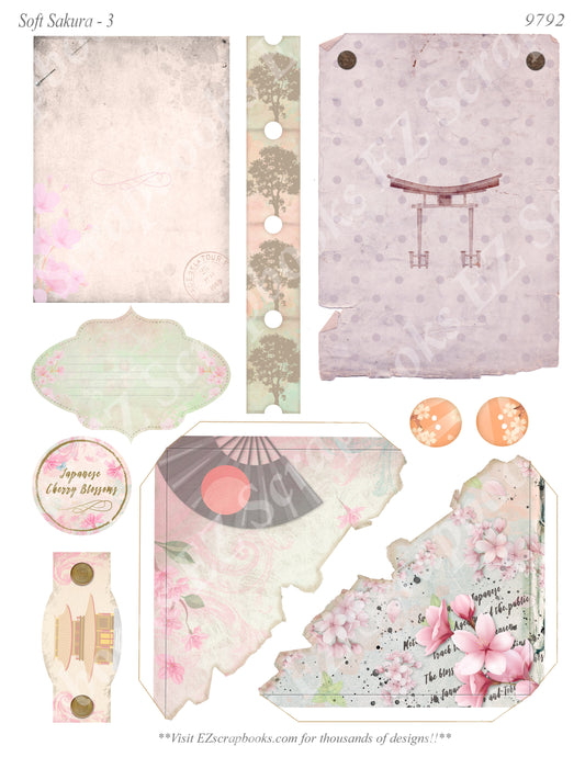 Soft Sakura - Embellishments - 3 - 9792