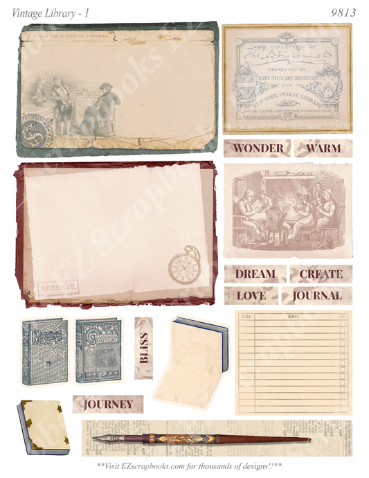 Vintage Library 1 - 9813