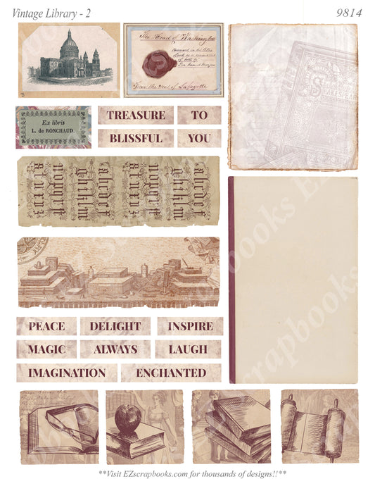 Vintage Library 2 - 9814