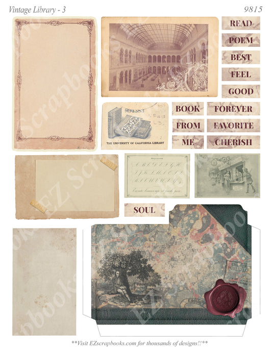 Vintage Library 3 - 9815