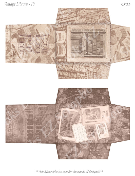 Vintage Library 10 - 9822