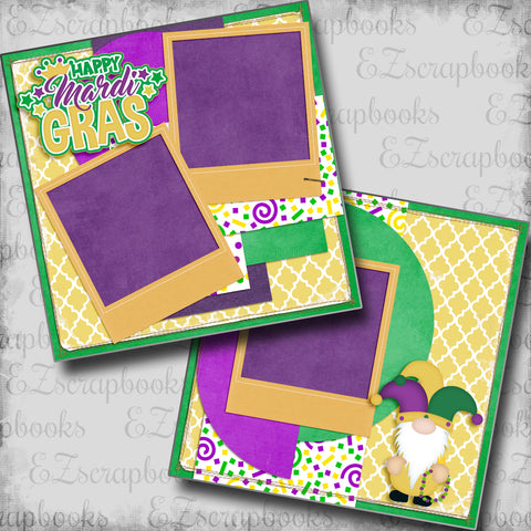 Happy Mardi Gras Gnome - 5874