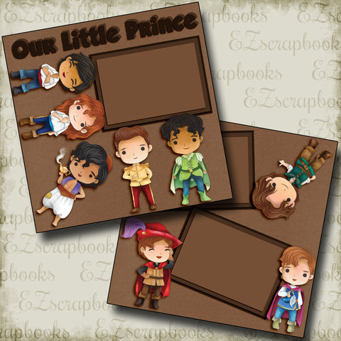 Our Little Prince - 4530 - EZscrapbooks Scrapbook Layouts Disney