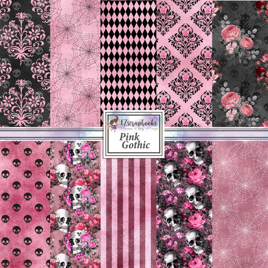 Pink Gothic - Paper Pack - 8181