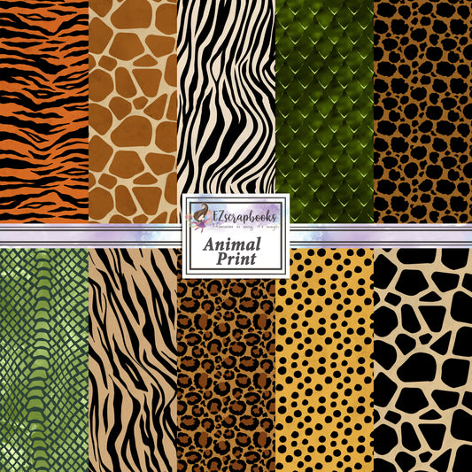 Animal Print - Paper Pack - 8230