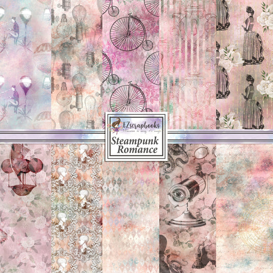 Steampunk Romance - Paper Pack - 8307