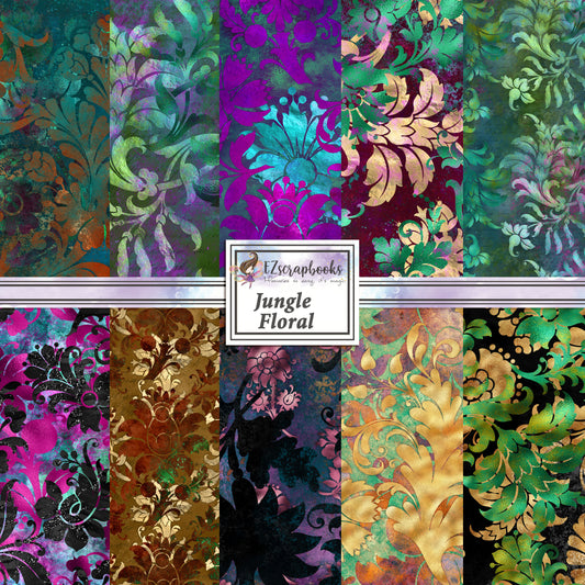 Jungle Floral - Paper Pack - 8239
