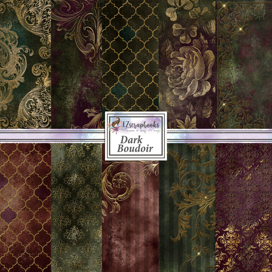 Dark Boudoir - Paper Pack - 8374