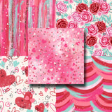 Valentine Wishes - Paper Pack - 8191