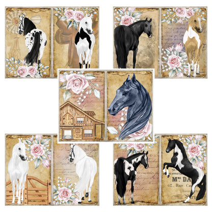 Horse Journal Pages - 23-7053