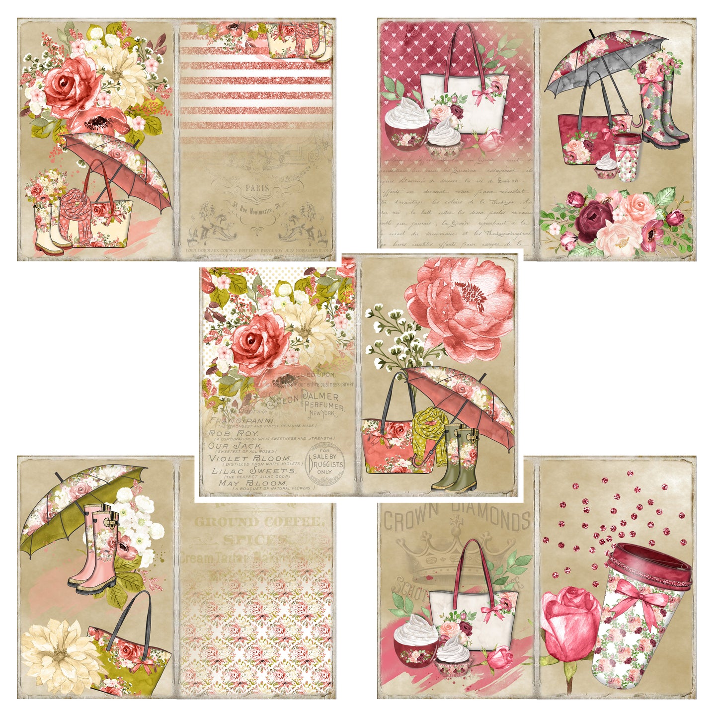Fall Fashion Journal Pages - 23-7027
