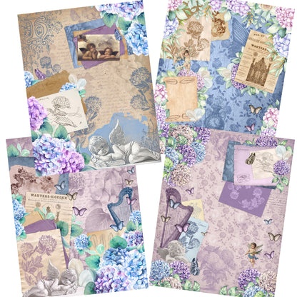 Heavenly Hydrangeas Paper Pack - 7360