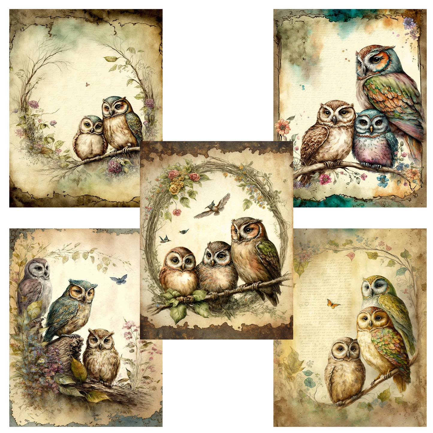 Owls Paper Pack - 23-7120