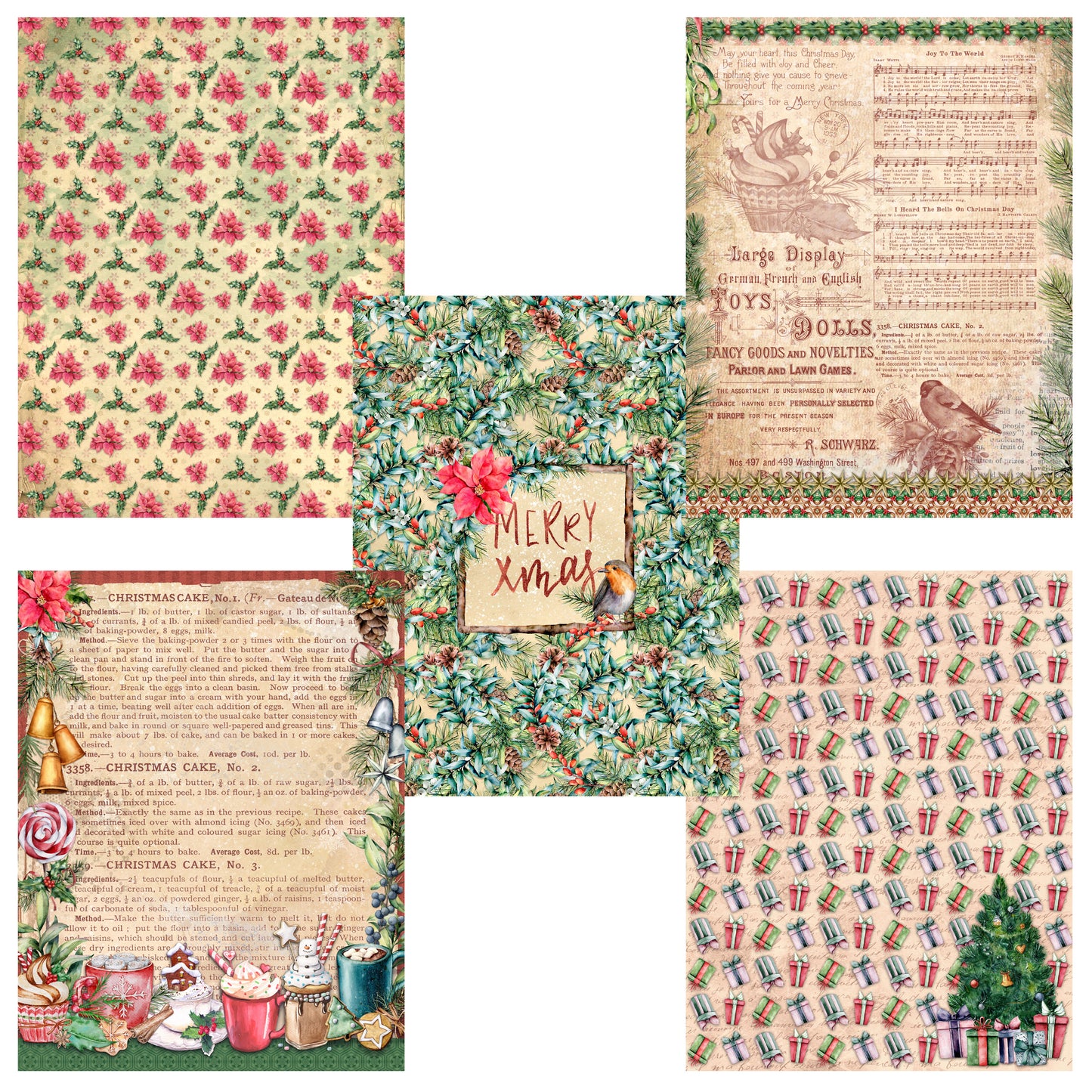 Cozy Christmas Mega Paper Pack - 7587