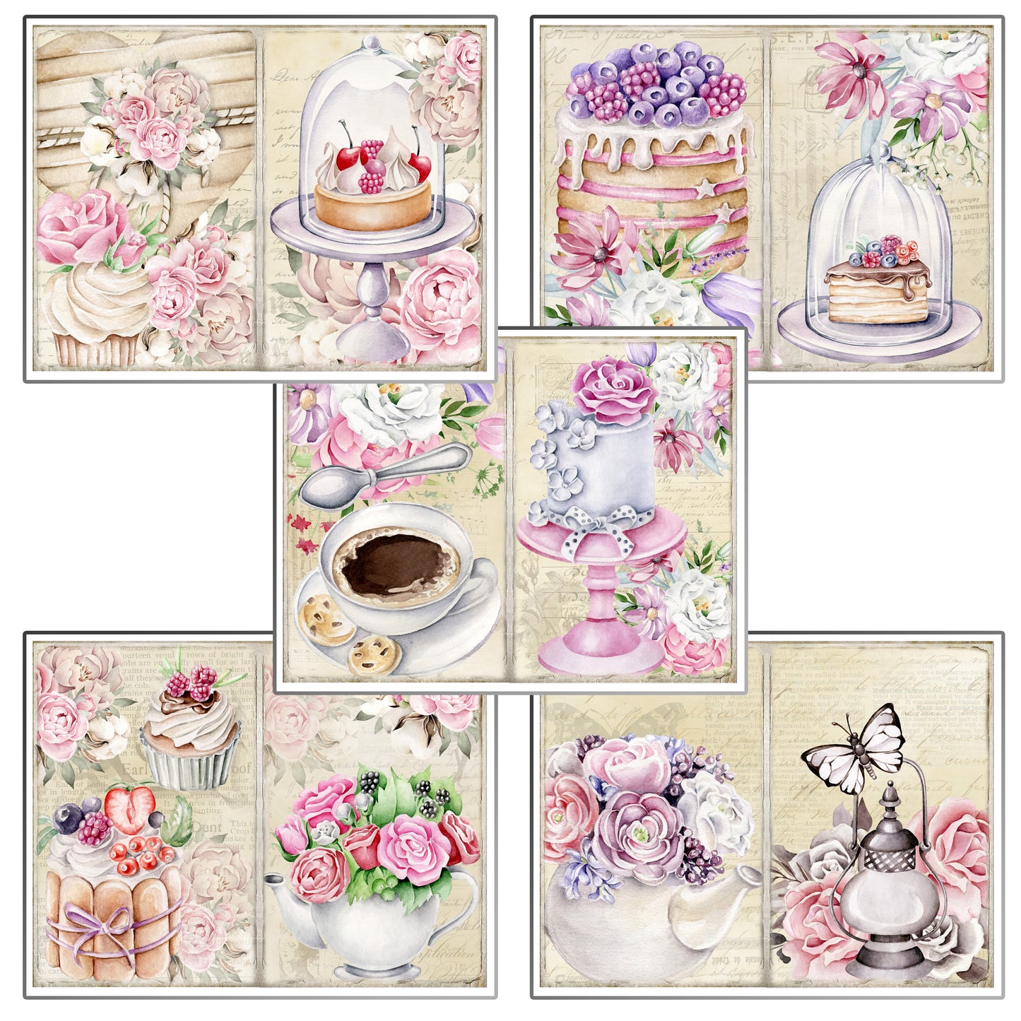 High Tea Journal Pages - 23-7118