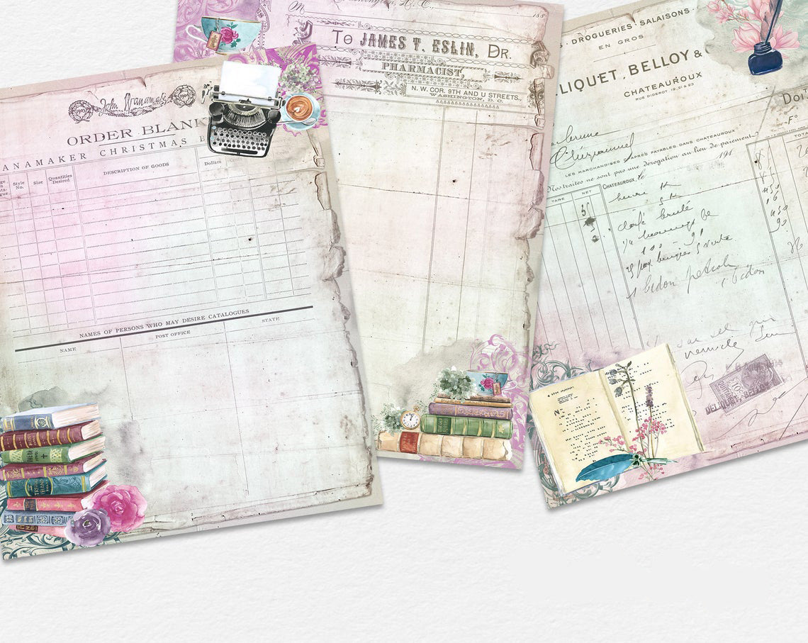 Dreamy Desk Paper Pack - 7427