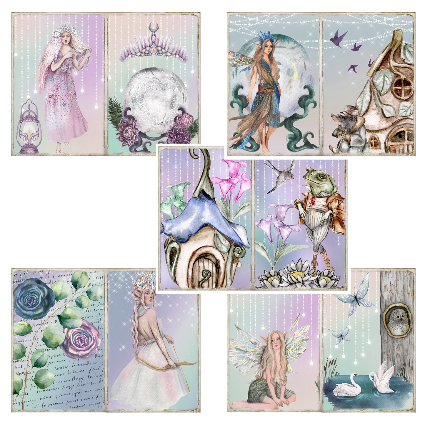 Fairy Forest Journal Pages - 23-7023