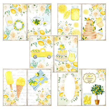 Lemon Journal Pages - 23-7057