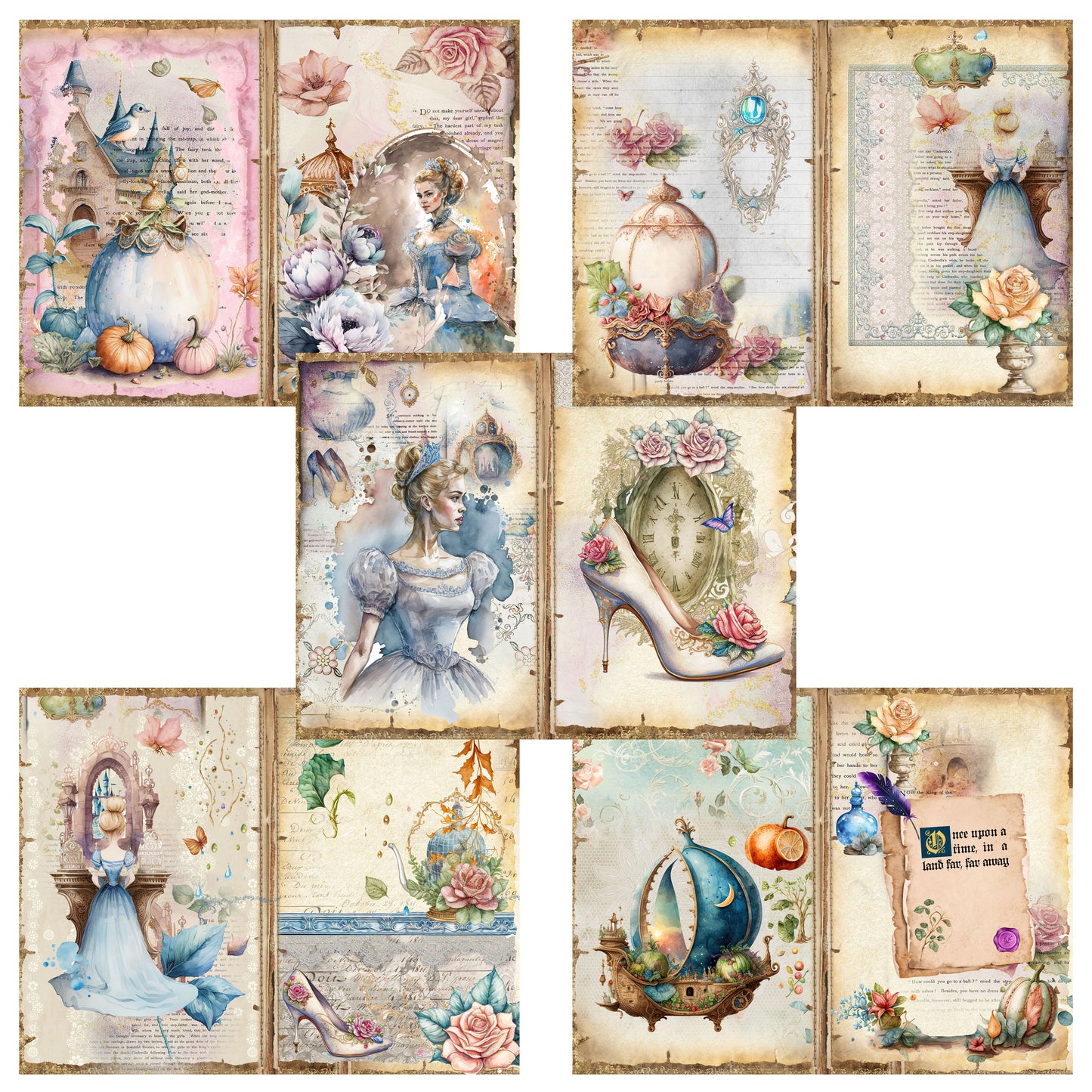 Shabby Princess in Blue Pages - 23-7156