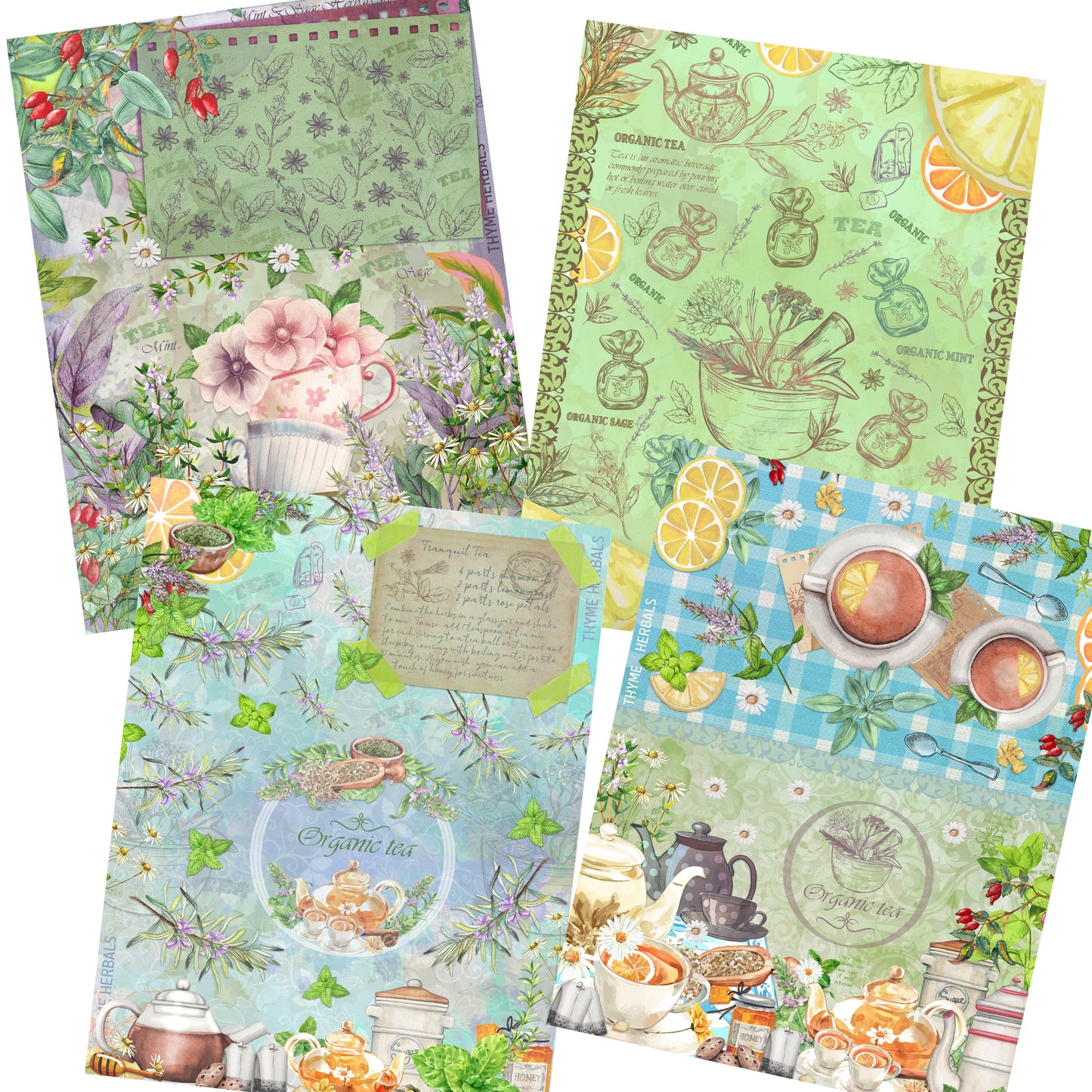 Cup of Tea Paper Pack - 7314