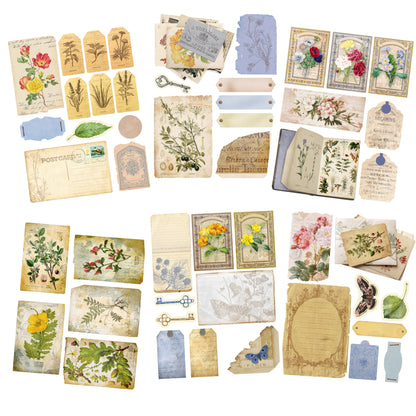 Botanical Compendium Junk Journal - 7144 - EZscrapbooks Scrapbook Layouts Journals