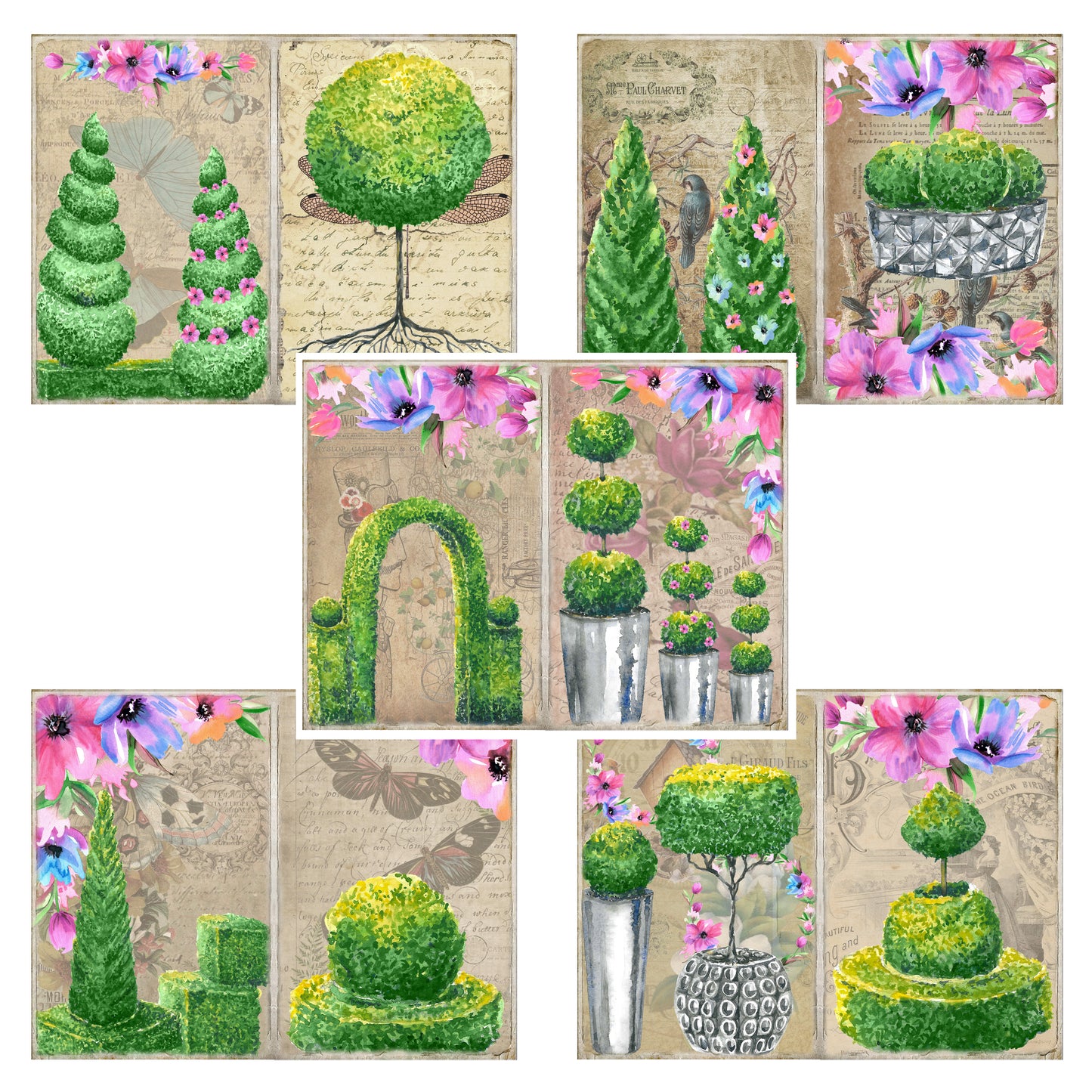 The Topiary Journal Pages - 23-7096