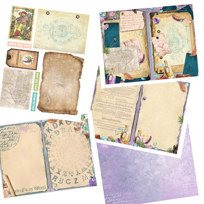 Fortune Teller Journal Pages - 7537