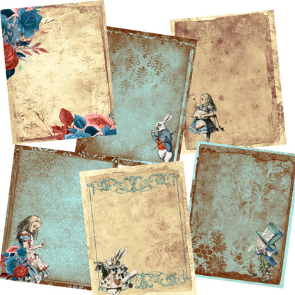 Whimsical Alice Paper Pack - 7388