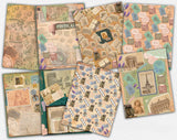 Granny's Photo Album Paper Pack - 7321 - EZscrapbooks Scrapbook Layouts Journals, paper pack