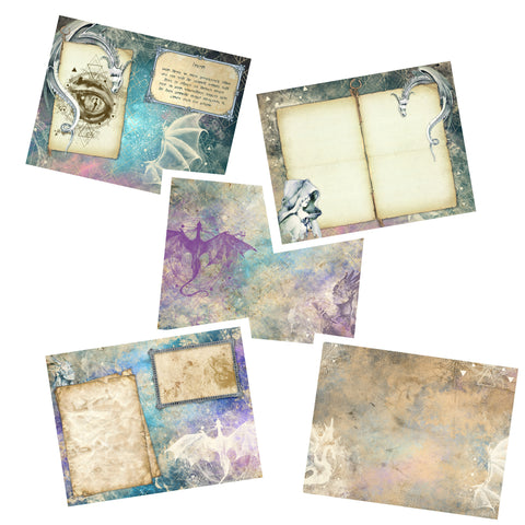 Dragons Junk Journal Kit - 7212 – EZscrapbooks